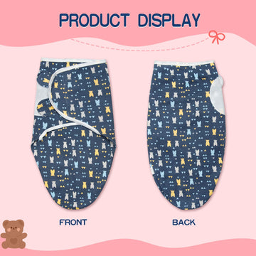 Reborn Baby Doll Blanket Accessories For 17-22 Inch Reborn Dolls Girls/Boys Soft Cotton Blue Bear Blanket 2Pcs Reborn Toddler Do