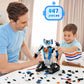 STEM Robot Building Kit, App & Remote Control Robot Building Kits for Kids 6-12, 447 Pieces Educational DIY Engineering Blocks f