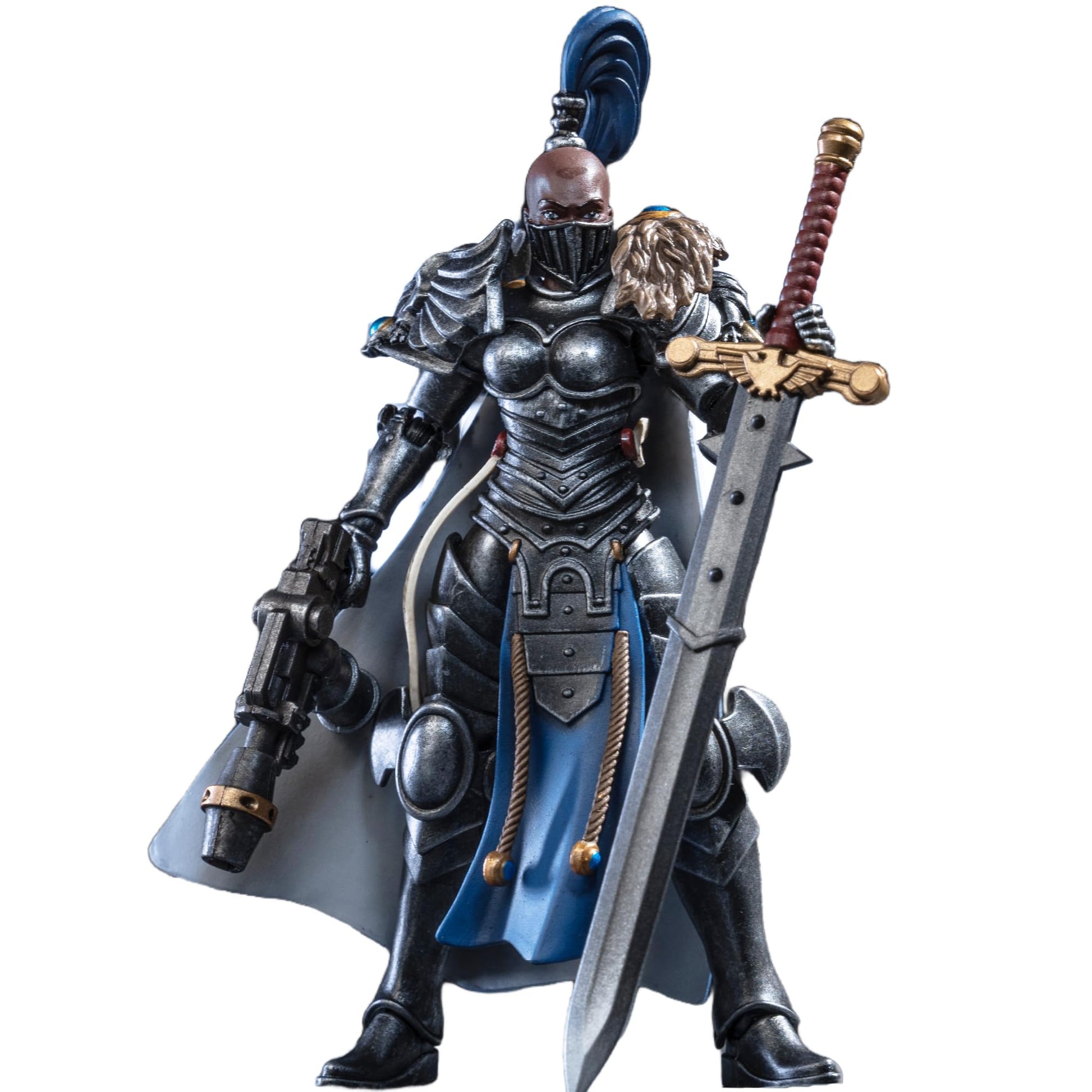 malt-inspiredISE JOYTOY 1/18 Action Figures - Warhammer The Horus Heresy Sisters of Silence Argent Lynx Vigilator Cadre Vigilator 2-4 Classic Character Collectible Age 15 and Above