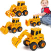 Olbyefly Construction Toys for 2 3 4 5 6 + Year Old Boys Kids Toddlers Girls, Sandbox Excavator Toy Trucks Construction Truck To