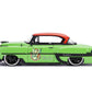 Jada Toys 1: 24 1953 Chevy Bel Air Hard Top W/Poison Ivy Figure, Green