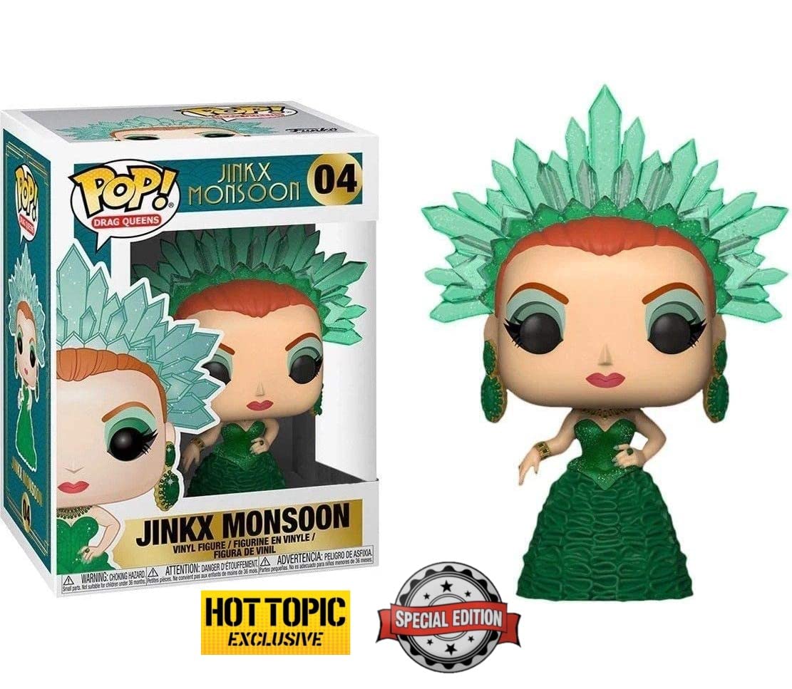 Funko Pop! Drag Queens Jinkx Monsooon 04 Hot Topic Exclusive Vinyl Figure