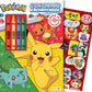 Kids Coloring & Activity Books for Boys Ages 4-8 Featuring Sonic The Hedgehog,Pokemon,Paw Patrol Bundle with Coloring Utensils,