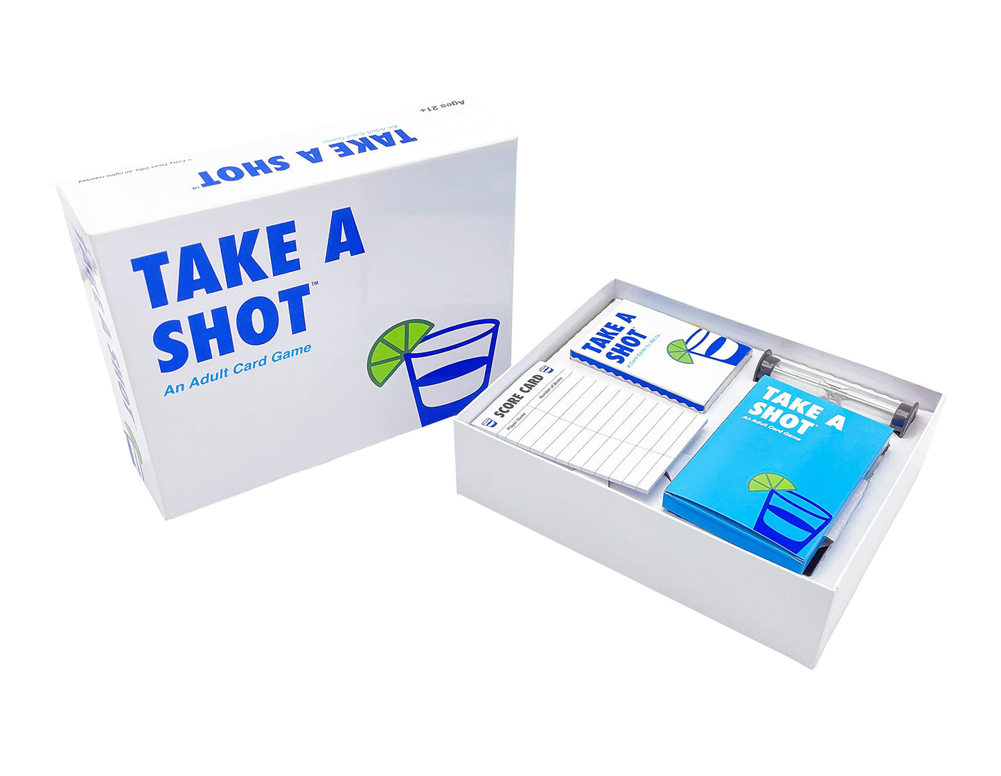 Island Dogs Take A Shot Card Game- The Ultimate Party Drinking Game includes Timer  Cards  and Score Card - A Must-Have Addition to Your Board Games and Card Games Collection