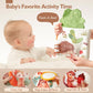 Hahaland Baby Books 0-6 Months, Tummy Time Sensory Baby Toys 6 To 12 Months Touch Feel Book Textured Crinkle Books Baby Shower G