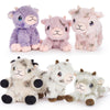 Tezituor 6 Pcs Sheep Stuffed Animals Set  8 Inch Cute Stuffed Lamb Plush Toy for Birthday Party  Plush Sheep Lamb Toy Bulk for Boys Girls