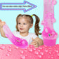 Premade Crystal Slime Rose Pink Jelly Cube Glimmer Crunchy Slime, Includes 4 Sets Of Slime Add-Ins, Party Favors For Kids, Sensory And Tactile Stimulation, Stress Relief, For Girls & Boys