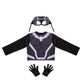Marvel Spidey Friends Child Halloween Costume Dress-Up Box - Three Sets Of Tops, Gloves, And Plastic Masks (3-4T) Multi