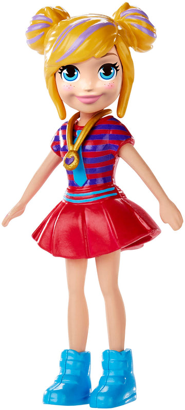 Polly Pocket Doll With Trendy Outfit 2018 Edition Measures Approx. 3.5' Tall (1 Doll)