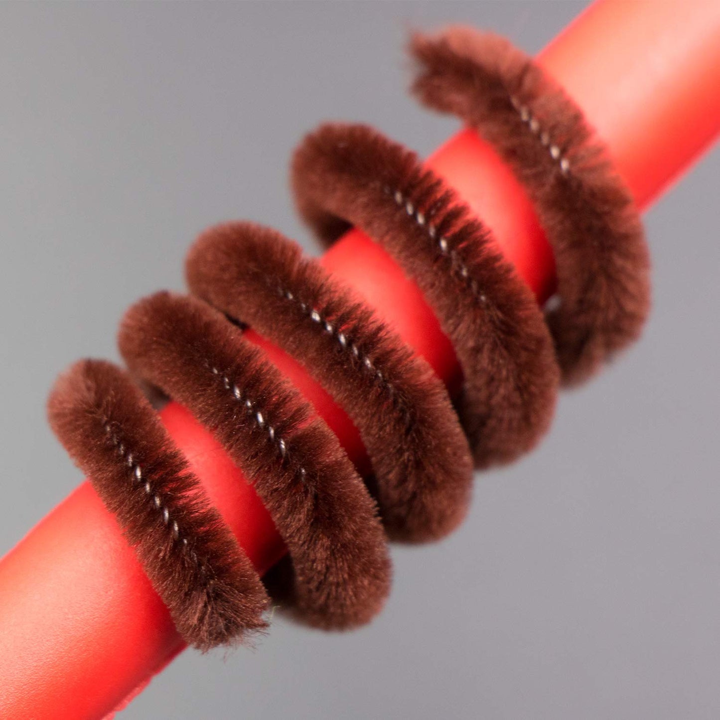 Waycreat 200 Pieces Pipe Cleaners Brown Chenille Stem for DIY Art Craft Decorations (6mm x 12 Inch)