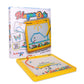 Playmags Large Magnetic Drawing Board for Kids - Magna Dots Doodle Board with Magnetic Pen - 12.5 Large Size with Kid Safe Magne