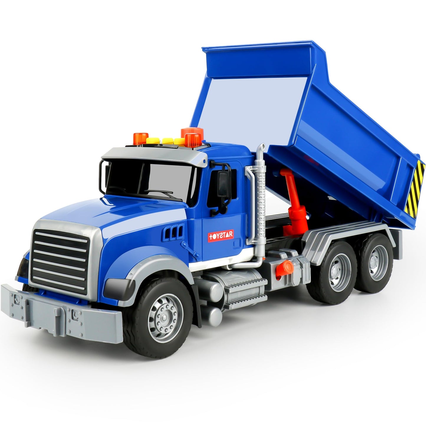 Dwi Dowellin Toddler Trucks Toys for Boys Age 3-5,Big Dump Truck with Lights and Sounds,Kids Boy Toys Christmas Birthday Gift Ca