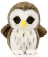 Ice King Bear Wild Animal Small Stuffed Animals Zoo Family Plush Toy (Owl 6 Inches)