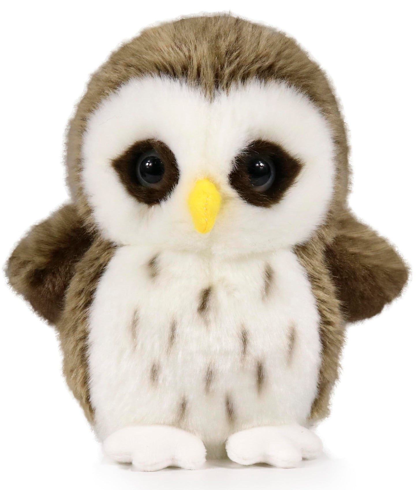 Ice King Bear Wild Animal Small Stuffed Animals Zoo Family Plush Toy (Owl 6 Inches)