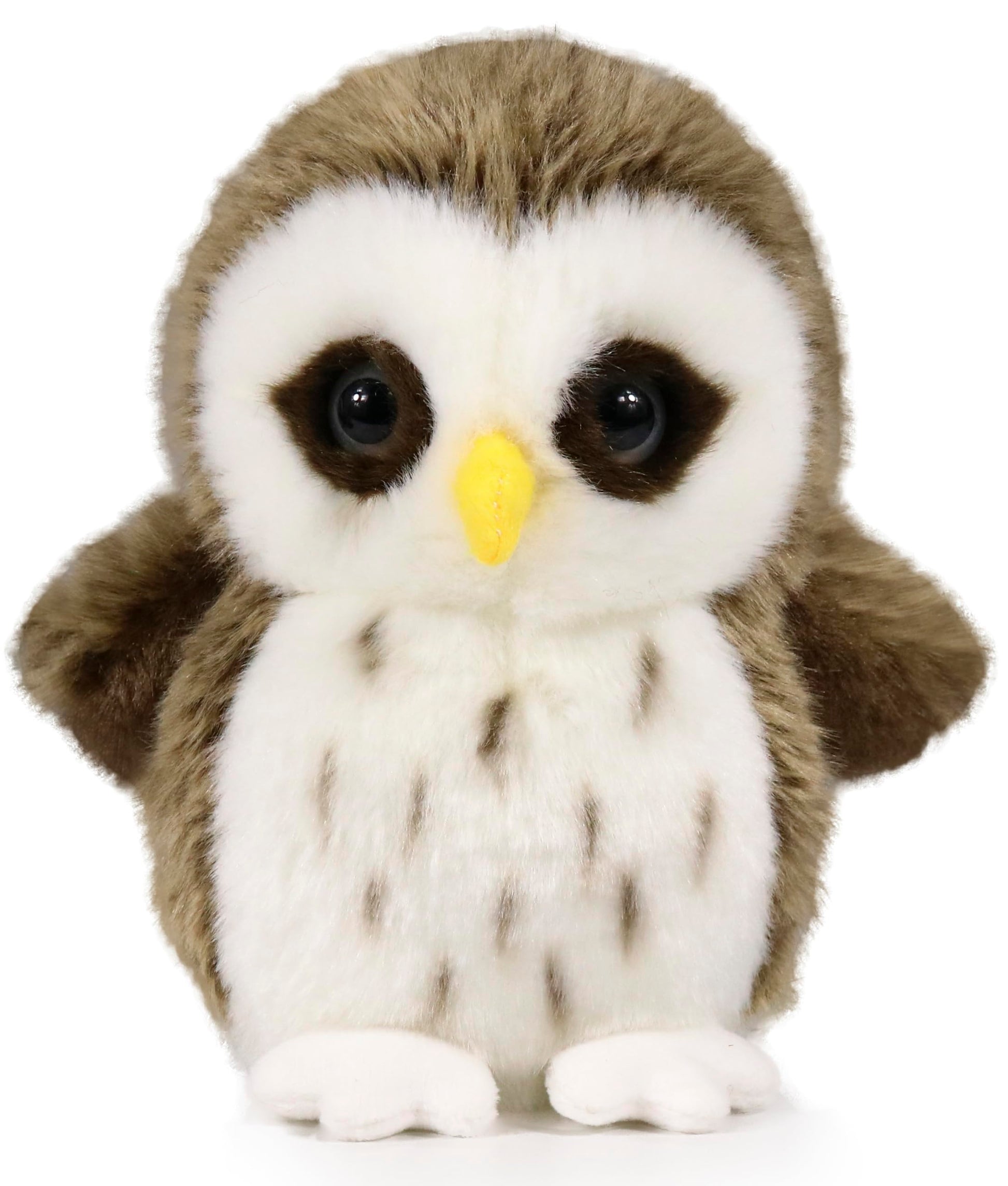 Ice King Bear Wild Animal Small Stuffed Animals Zoo Family Plush Toy (Owl 6 Inches)