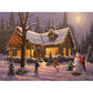 Bits And Pieces – 500 Piece Jigsaw Puzzle For Adults – Glow In The Dark Jigsaw Puzzle - Family Traditions - Jigsaw Puzzles By Artist Geno Peoples, Completed Puzzle Size: 18' X 24'