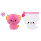 Fluffie Stuffiez Axolotl Small Collectible Feature Plush - Surprise Reveal Unboxing With Huggable Asmr Fidget Diy Fur Pulling, Ultra Soft Fluff