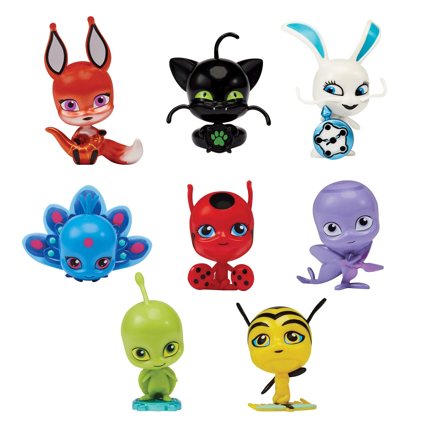Zag Heroez Miraculous Miraculous 50500 Kwami Surprise Miracle Box Zag Heroez Blind Box - One Of 6 - Wayzz, Tikki, Trixx, Plagg, Pollen, Or Nooroo (Single Pack)