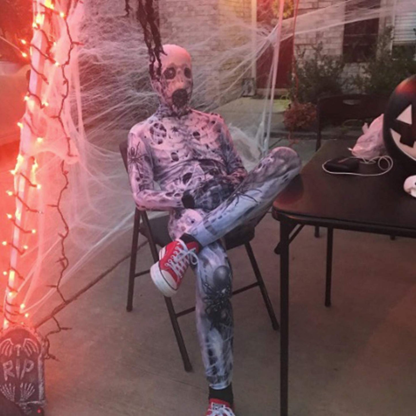 Morphsuits Kids Arachnomania Monster Costume - Medium Age 8-10  Height 3'11-4'5