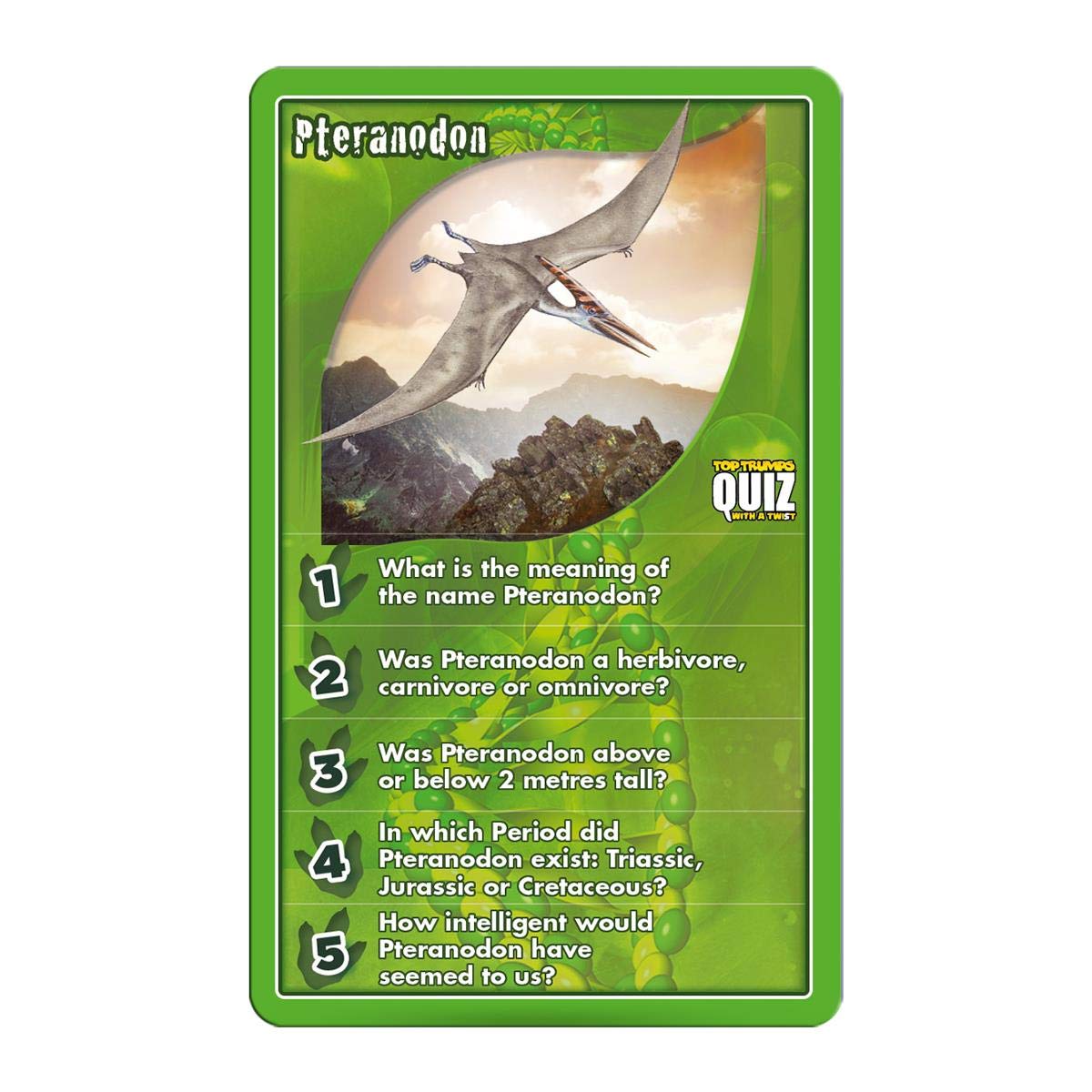 Dinosaurs Top Trumps Quiz Card Game | 500 Questions