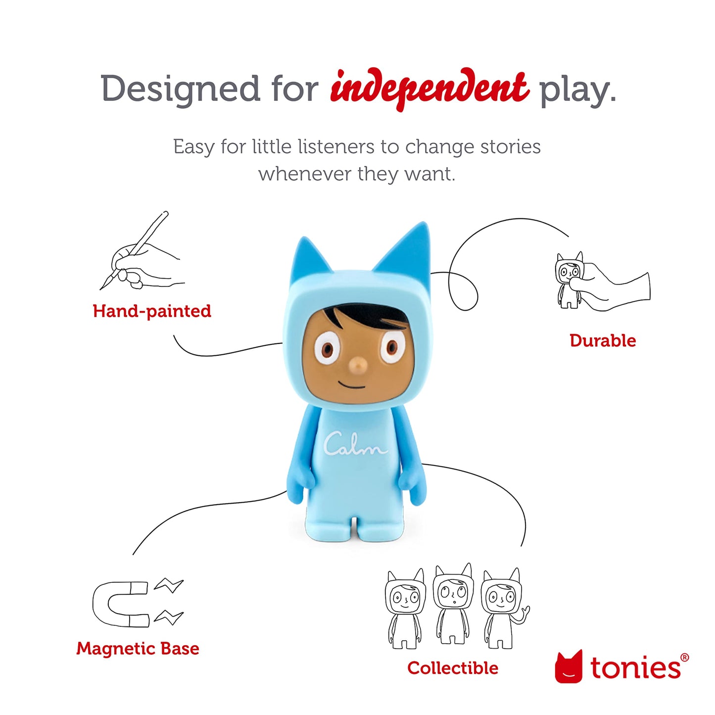 Tonies X Calm Mindfulness Audio Play Character