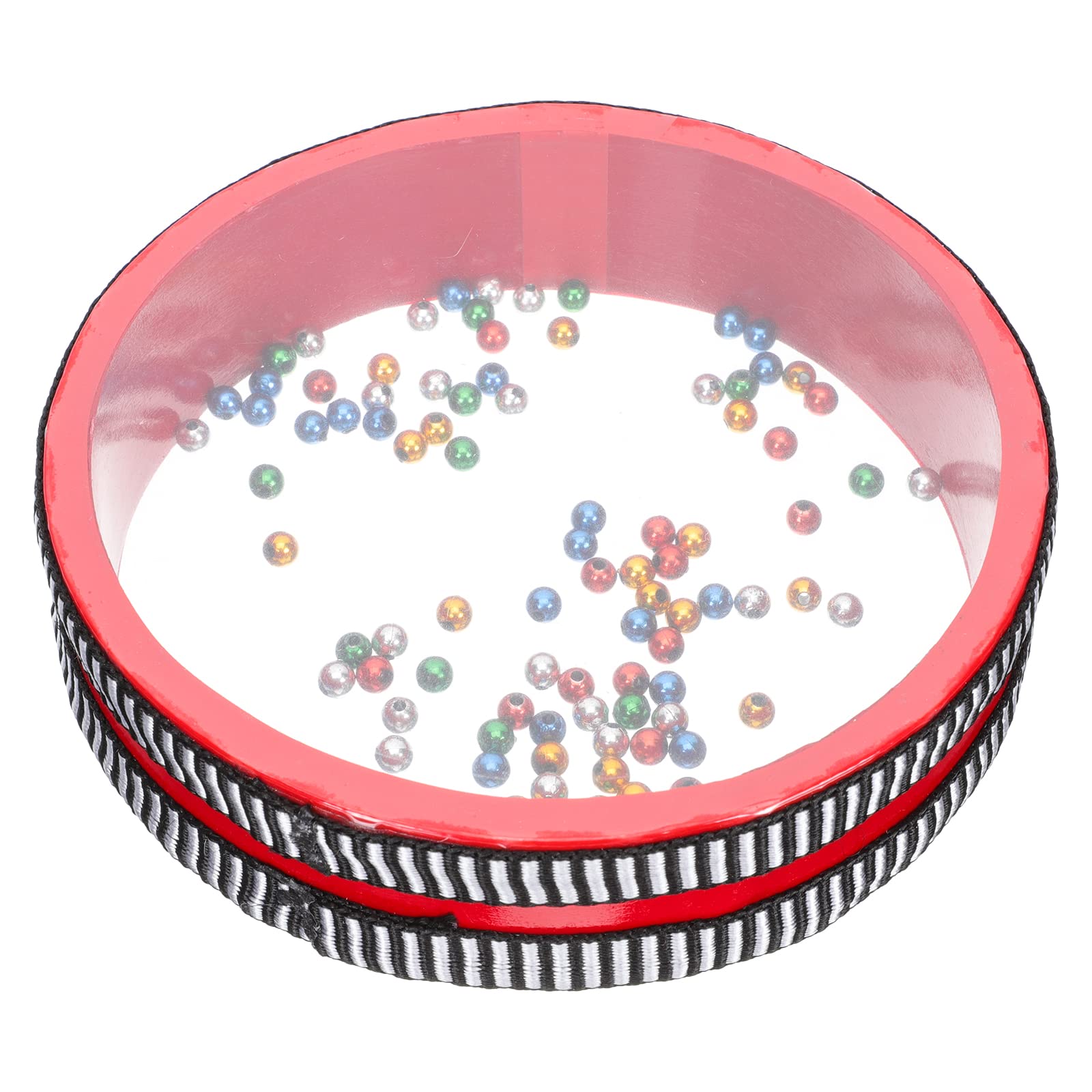 Excluzo Interesting Wave Bead Drum Percussion Instrument Educational Musical Instrument