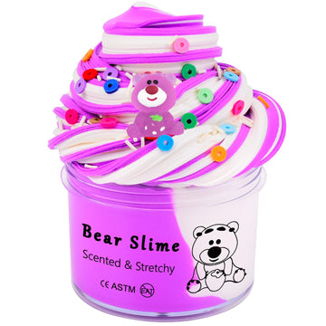 Pink Scented Butter Slime, Non Sticky,Stress Relief,Super Soft And Stretchy Clay Sludge Toy,Birthday Gifts,Diy Slime Party Favor
