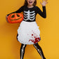Jiuguva Halloween Women Cosplay Waist Apron Tight Costume White Half Apron Kitchen Party Favors Small Apron For Halloween Cospla