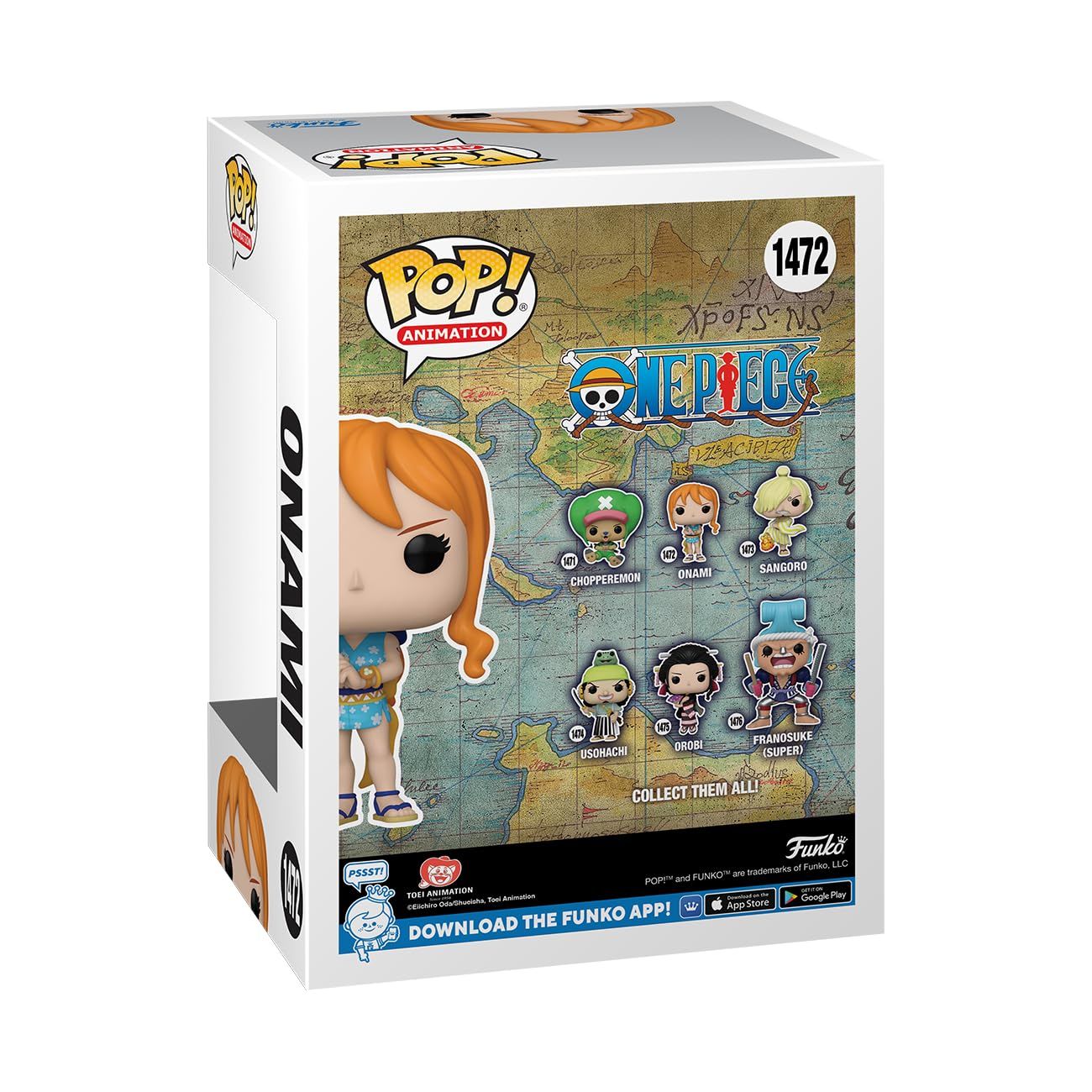 Funko Pop! Animation: One Piece - Nami - Onami - (Wano) - Collectable Vinyl Figure - Gift Idea - Official Merchandise - For Kids & Adults - Anime Fans - Model Figure For Collectors And Display