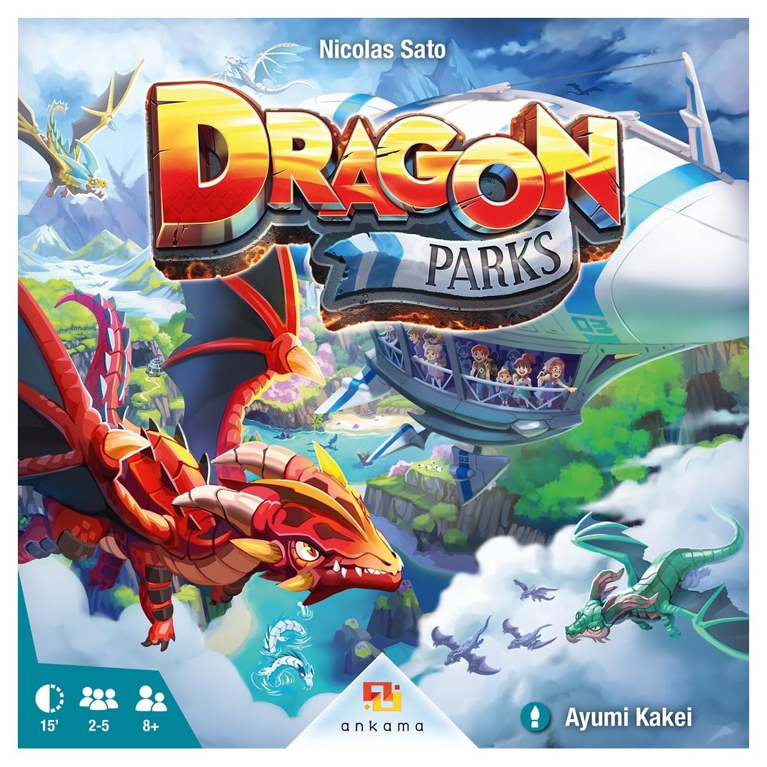 Ankama Board Games Ank290 Dragon Parks Board Game