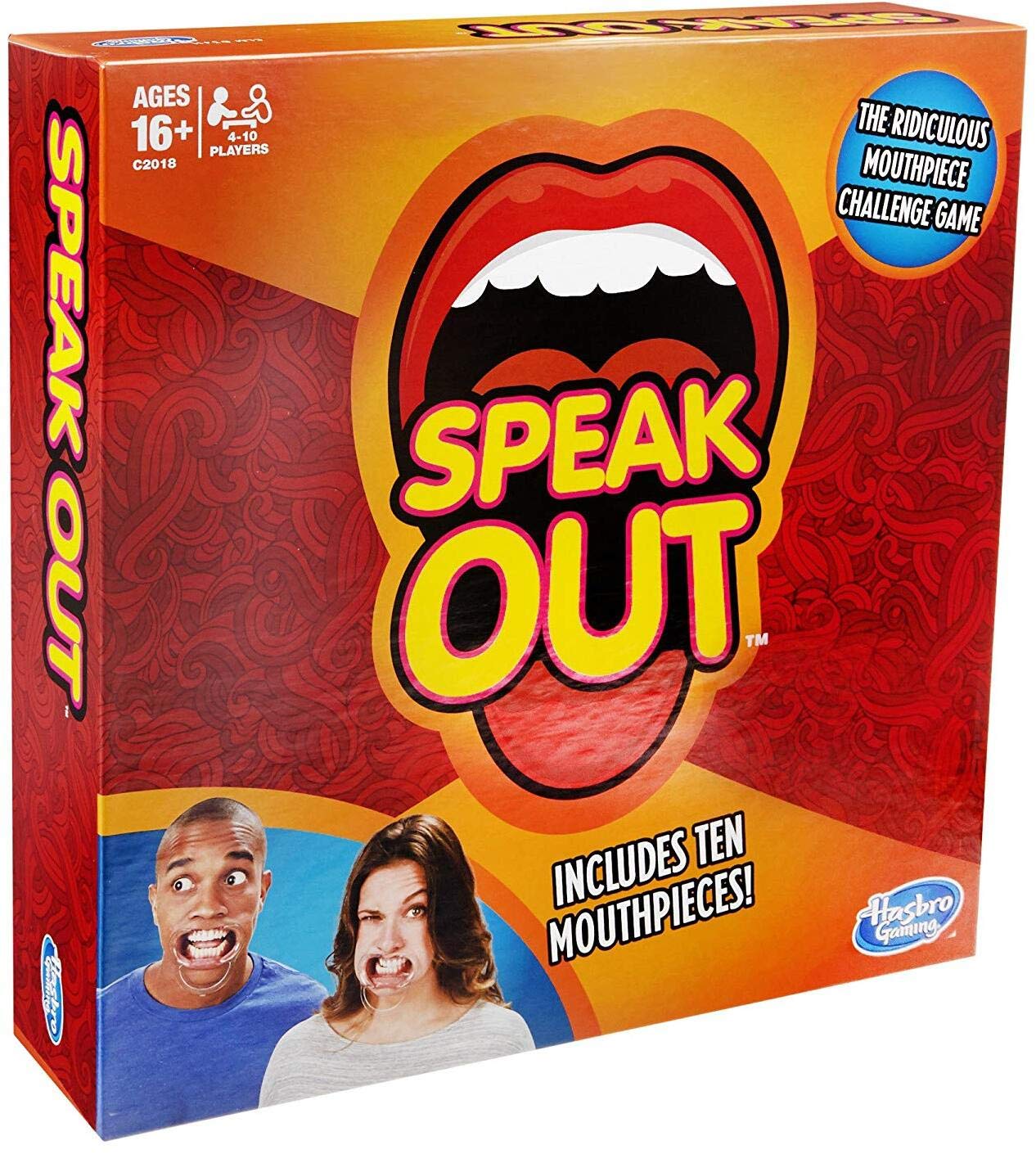 Speak Out Game (With 10 Mouthpieces)