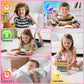 Sedzofan Smart Watch For Kids, Gift For Girls Age 6-12, 24 Puzzle Games Hd Touchscreen Kids Watches With Mp3 Music Video Pedometer Flashlight 12/24 Hr Educational Toys For 8 10 12 Year Old Girl