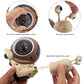 Tipmant Baby Toddler Electric Snail Toy Cute Electronic Animal Crawl, Play Music, Luminous Light Kids Birthday (Brown)