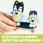 Bluey - Skateboarding 2.5'' & Dad 3.27'' Figures - 2 Pack, Multicolor (13042)
