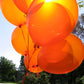 Voircoloria 105Pcs Orange Balloons 12Inch Party Latex Balloons For Boys Girls Birthday Baby Shower Gender Reveal Wedding Sunflow