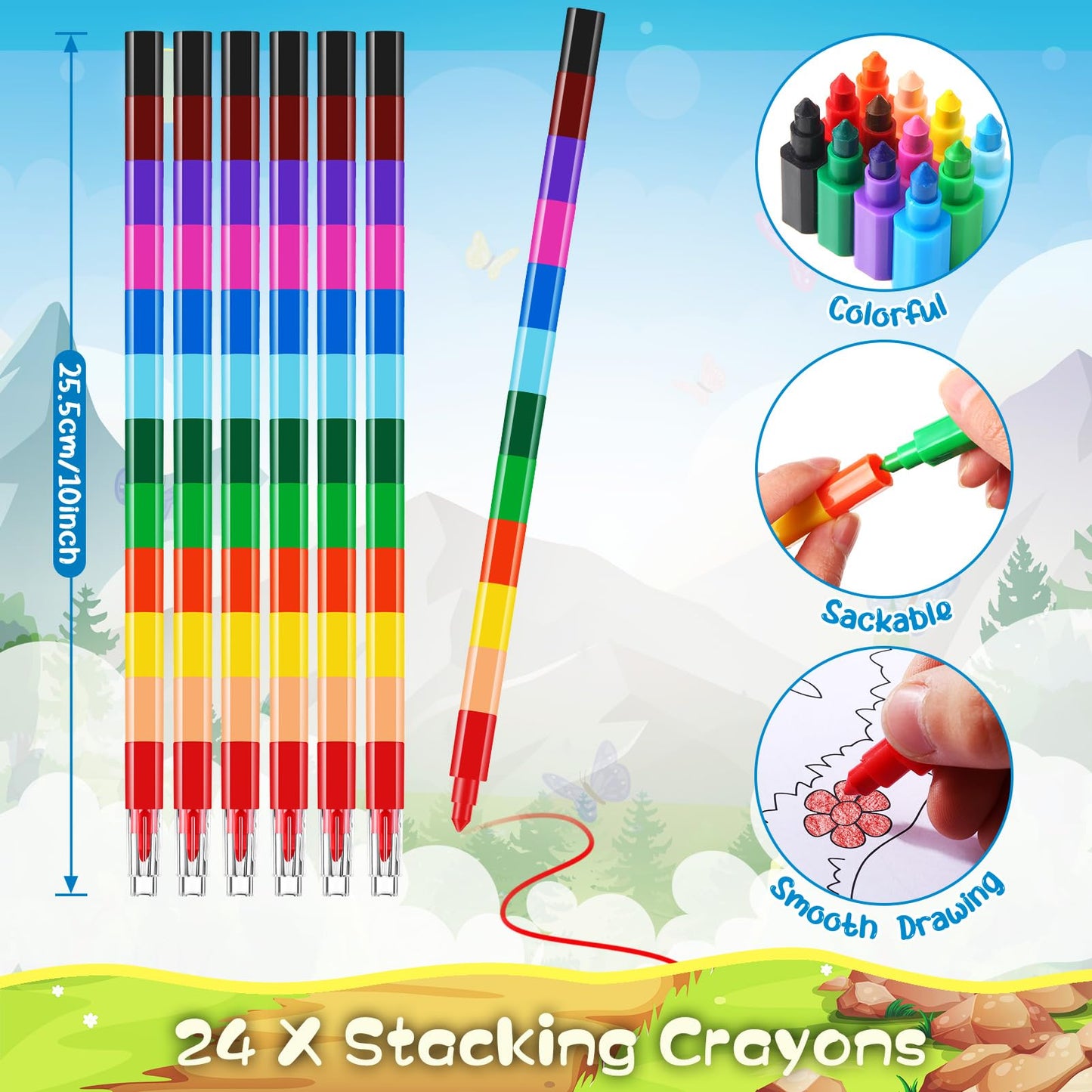 Ben Louis 24 Pcs Jungle Safari Animals Coloring Books Party Favors With 24 Crayons Safari Zoo Lion Party Mini Activity Books Bul