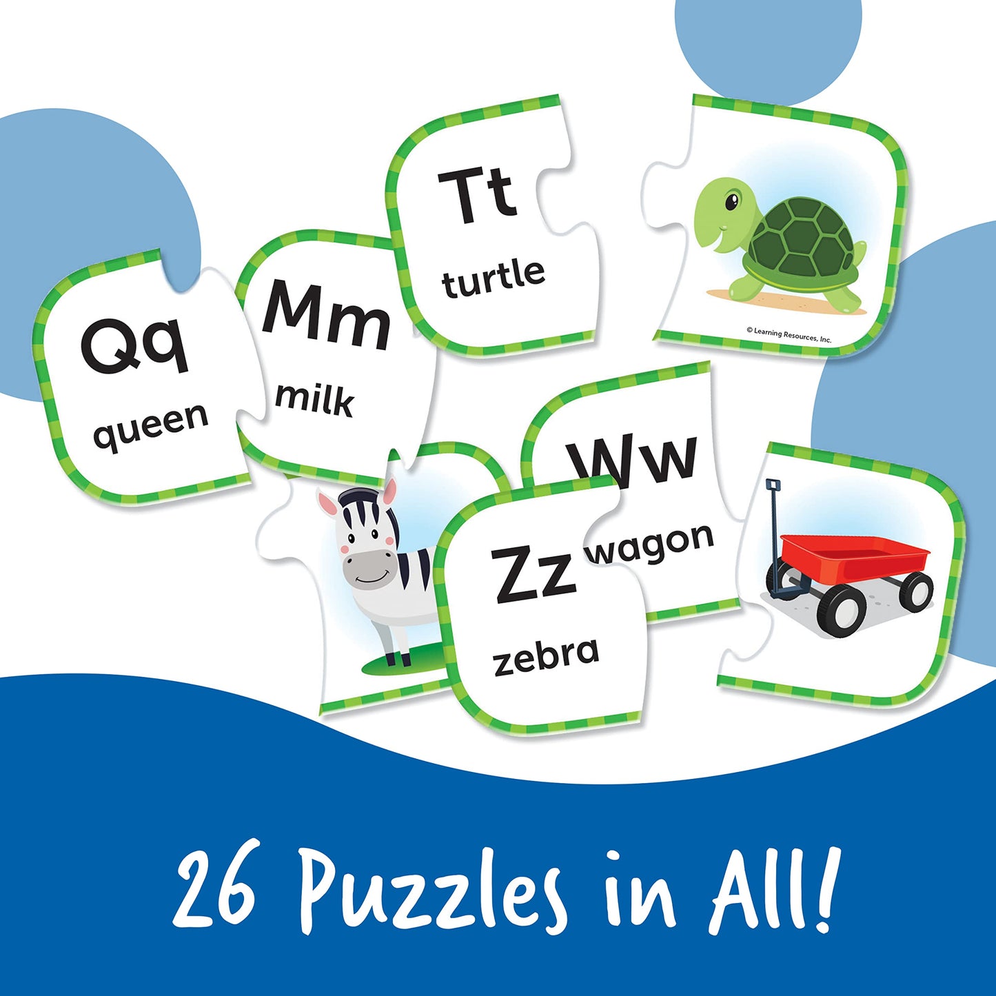 Learning Resources Abc Puzzle Cards, Kindergarten Readiness, Self Correcting Puzzles, Alphabet Learning Games, Puzzles For Toddl