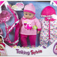 Lissi 16' Talking Baby Doll With Accessories