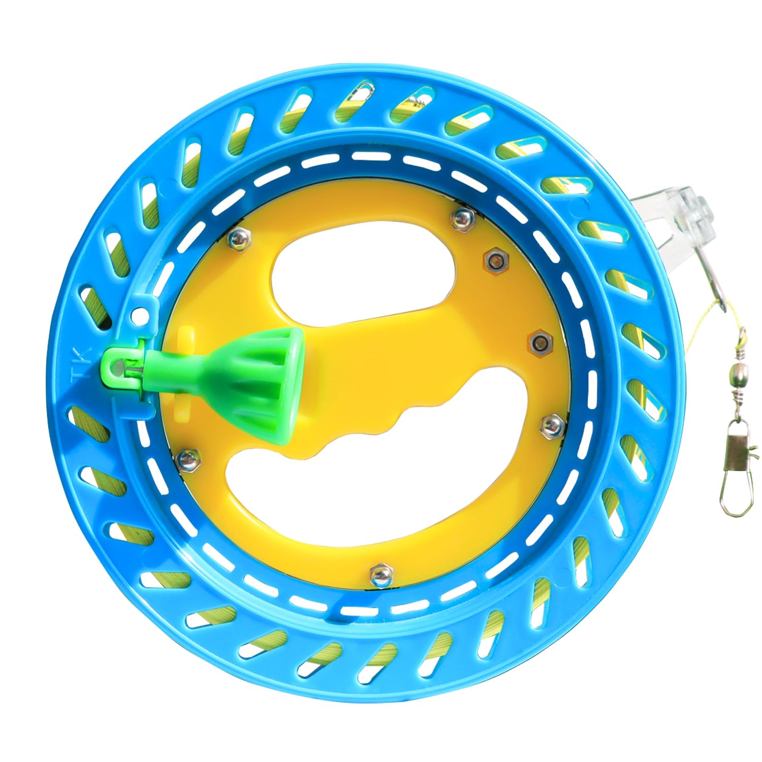 Xida Kite String Reel Winder for mature-themeds - 1000FT High-Strength Kite Flying Line with Smooth Spool & Tangle-Free Design for Ultimate Outdoor Flying Experience  7.1 Inch