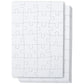 Mr. Pen- Blank Puzzle, 8 Pack, 28 Pieces/Pack, 5.5 X 8.1 Inches, White, Blank Puzzles To Draw On, White Puzzle, All White Puzzle, Blank Puzzle Pieces To Write On, Blank Jigsaw Puzzle Pieces