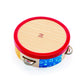 Hape Tap-Along Tambourine | Wooden Tambourine Drum For Kids, Musical Instrument For Children 12 Months And Up Multicolor, L: 6.5