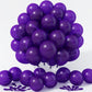 Jobkoo Purple Balloons 12 Inch, 100 Pack Dark Purple Balloon Matte Royal Purple Latex Balloons For Arch Deep Purple Party Helium