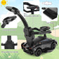 Infans 3 In 1 Ride On Push Car, Licensed Lamborghini Baby Stroller Sliding Walking Car With Push Handle, Music, Usb, Headlight, Under Seat Storage, Kids Foot-To-Floor Toy For 18-60 Months (Black)