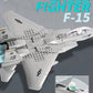 dOvOb F-15 Eagle Fighter Jet Building Blocks Set, 270 Pieces, Plastic, Assorted Colors - Military Plane Toy for Kids & Adults
