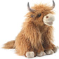 Folkmanis Highland Cow Hand Puppet, Brown
