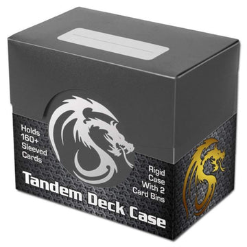Bcw Supplies Black Tandem Deck Case