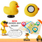 Teyouyi 8Pcs Duck Plug - Rubber Duck Mount,Flock Locker Rubber Duck Holder For Jeep Dash And Fixed Display,Gift For Jeep Lover,B