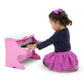 Melissa & Doug Learn-to-Play Pink Piano With 25 Keys and Color-Coded Songbook - Baby Piano  Kids Piano Toy  Toddler Piano Toys For Ages 4+