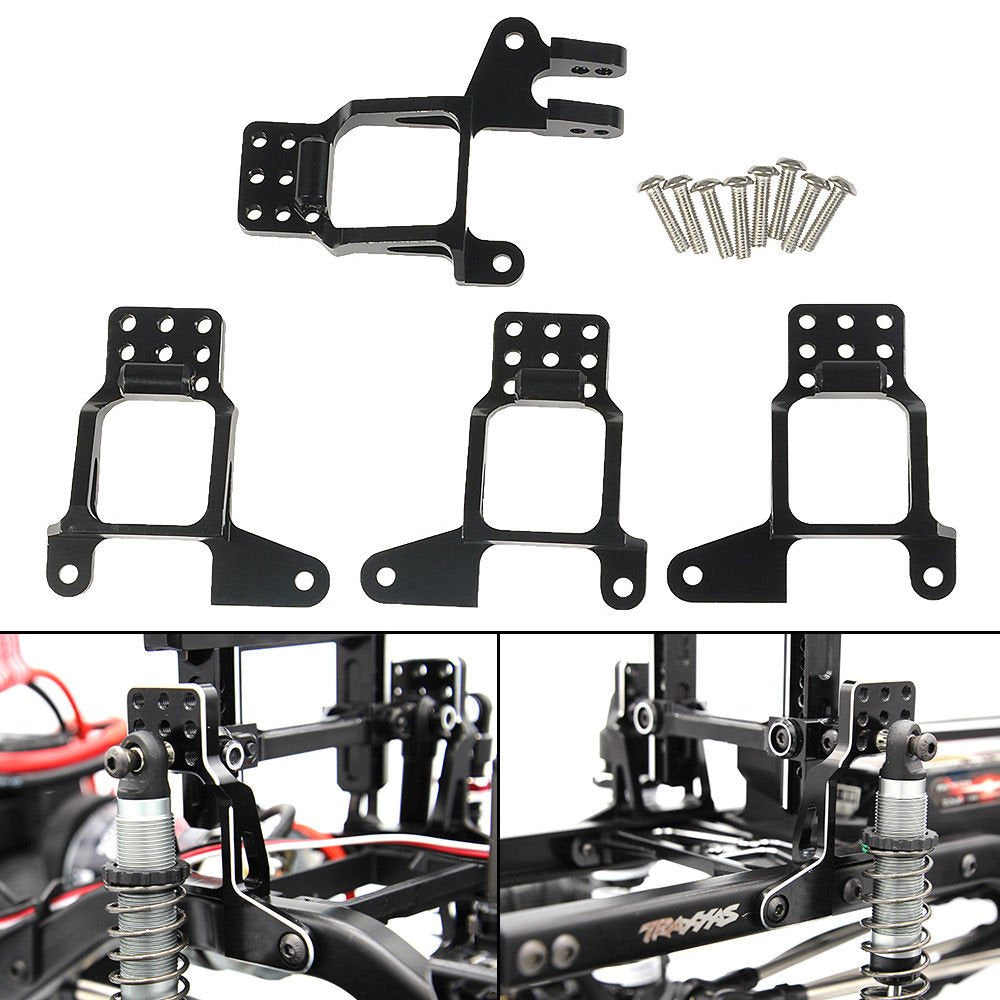1/10 RC Aluminum Front/Rear Shock Tower Hoops Bracket Mount for TRX-4