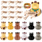 Hungdao 12 Set Horse Duck 2.36 Inch Bronco Rubber Duck With You'Ve Been Bucked Tags Bucking Horse Duckling Bath Toy Gifts For Hiding Carnival Cruise Racing Festival Prizes Baby Shower